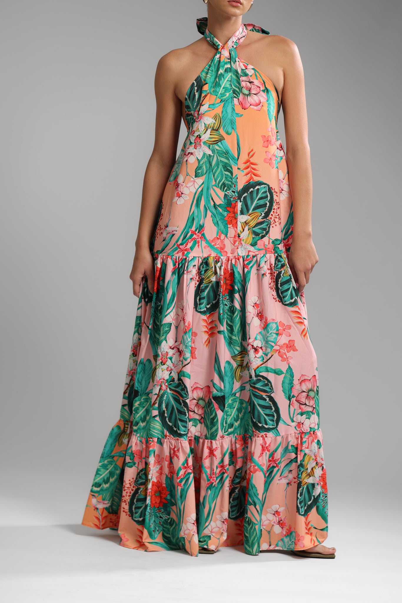 FR Natural Lilyth Maxi Dress