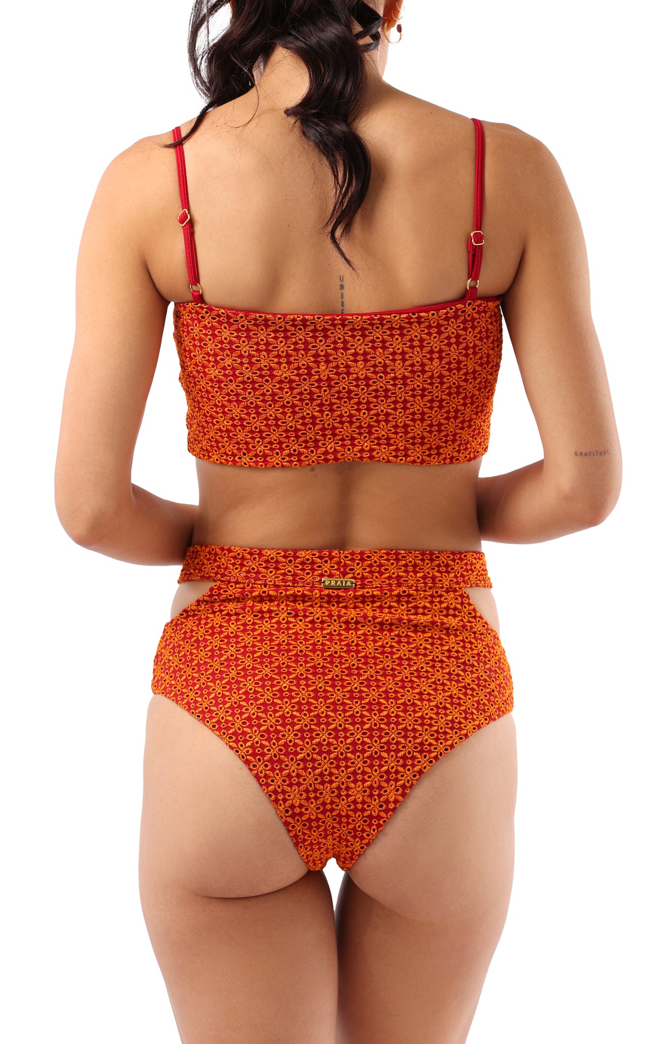 PR Karpathos Orange 3190 Swimsuit- Two Pieces