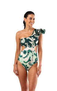 PR Atenas Green 1047 Swimsuit- One Piece