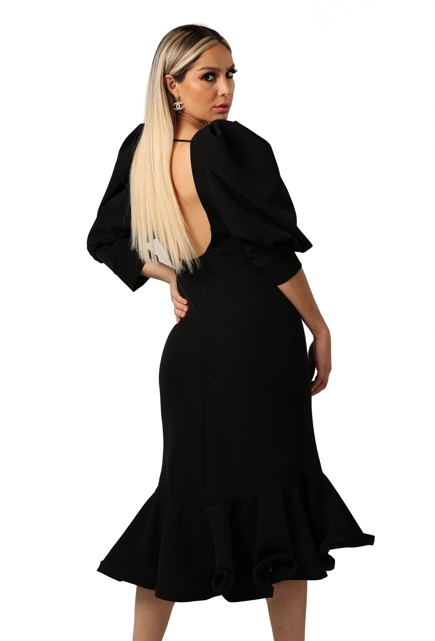 FR Zagora Mid Dress 109 Black