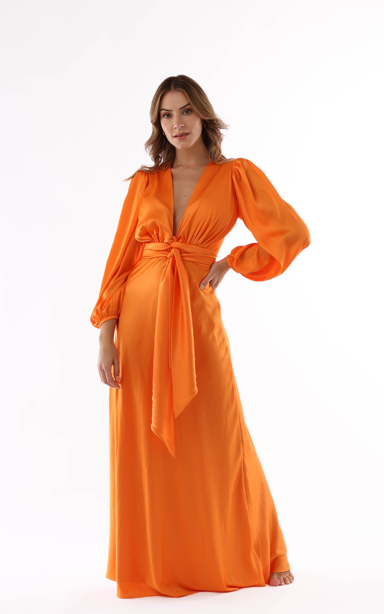 FR Salomon Orange Dress